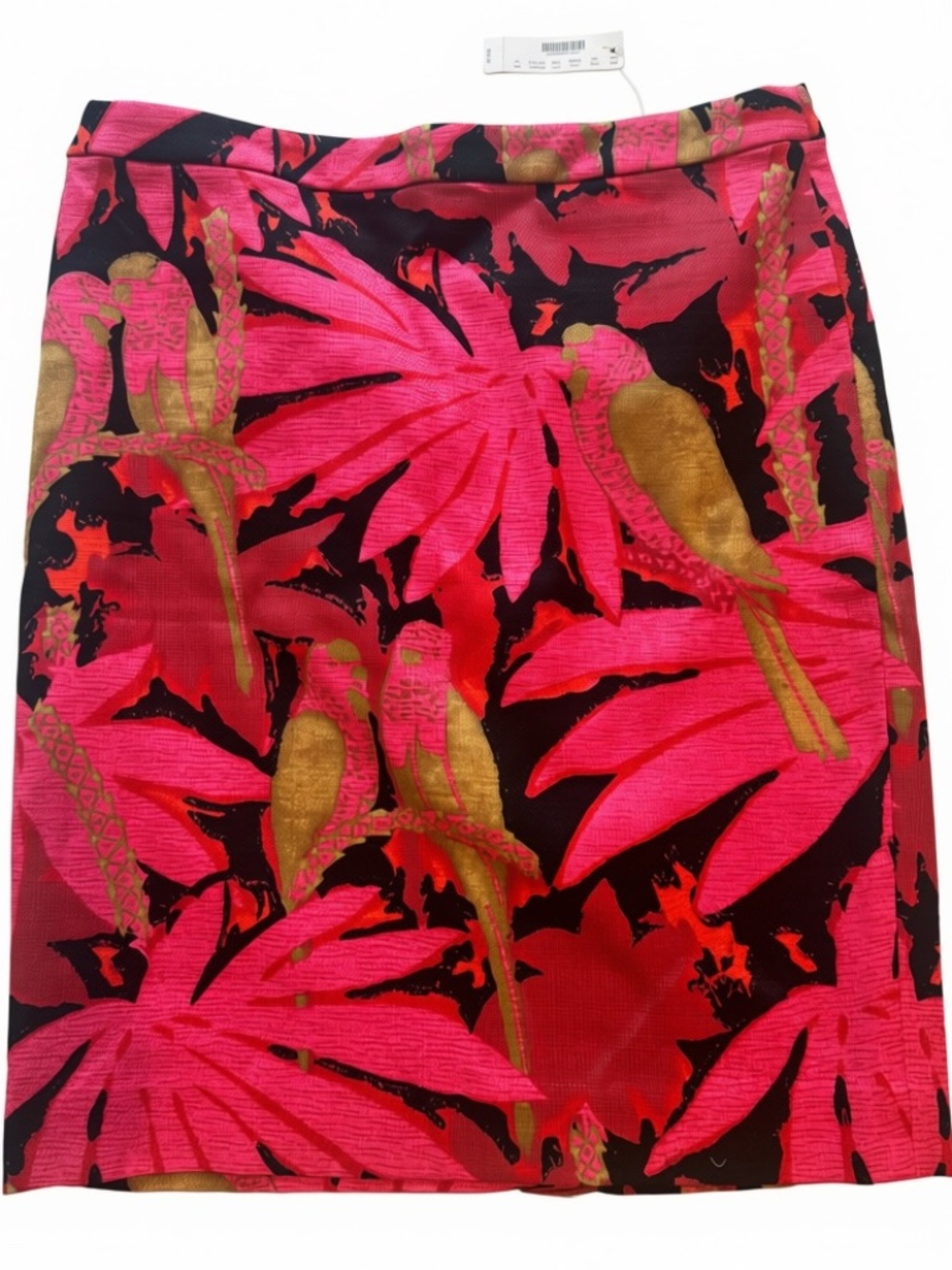J. Crew No. 2 Pencil skirt in Antigua Leaves Print NWT Size 14